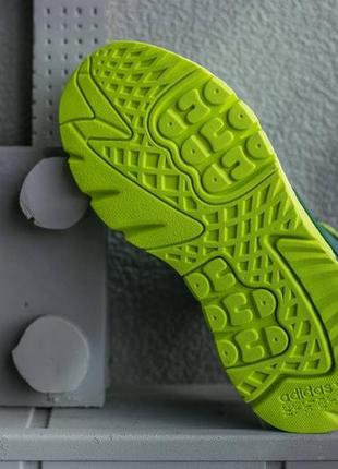 Женские кроссовки adidas nite jogger green6 фото
