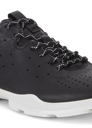 Шкіряні кросівки ecco biom street black3 фото