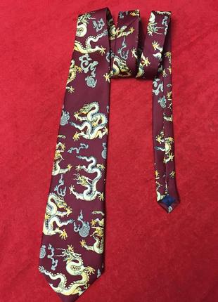Оригинальный галстук из натурального шелка kailong1 фото