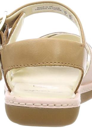 Кожаные сандалии clarks skylark pure k tan combi4 фото