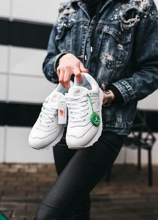 Жіночі кросівки нью баланс білі new balance white