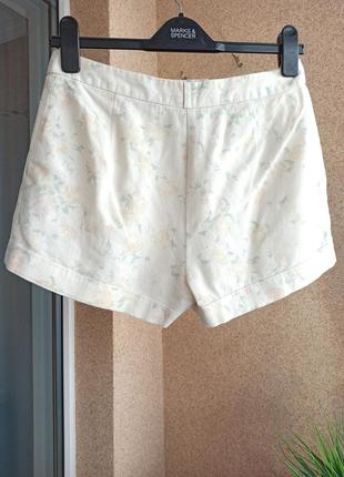 Красивые летние шорты с содержанием льна3 фото