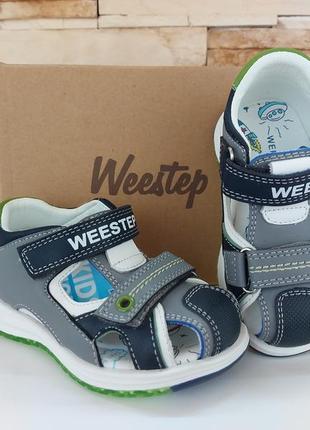 Модные босоножки weestep для мальчиков р.22-14,0 см4 фото