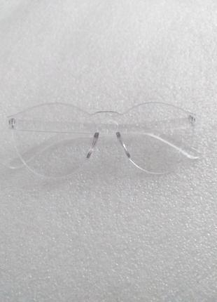 Прозрачные имиджевые очки1 фото