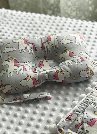 Ортопедическая подушка для новорожденного3 фото