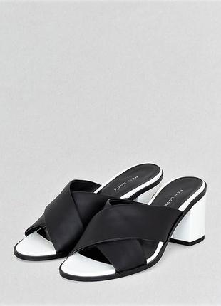 Нові 😍мюли шльопанці сабо 👡 босоніжки на блочному підборах устілка 23