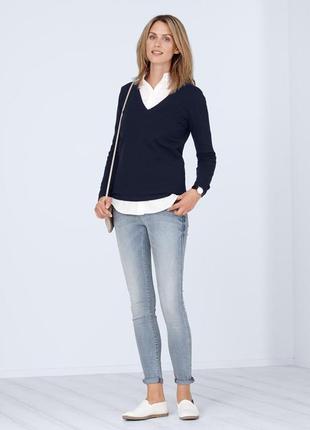 Стильный пуловер tchibo. размер 48-50 евро.