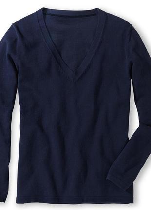 Стильный пуловер tchibo. размер 48-50 евро.2 фото