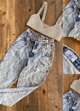 Фірмові стильні якісні натуральні джинси-варенки1 фото