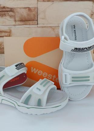 New! модні босоніжки weestep для дівчаток р. 36-24,0 см