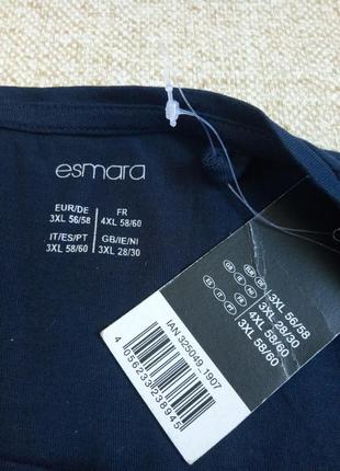 Бавовняна футболка esmara 3xl7 фото