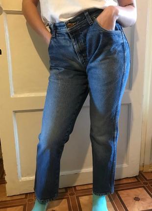 Джинсы wrangler вранглер мужские или женские светлые потертые w 34 l 30