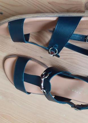 Bella-vita босоножки, сандалии, без каблука, большой размер обуви из сша, 28 см.8 фото