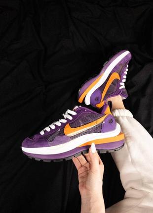 Кросівки nike vaporwaffle sport fuschia x sacai8 фото