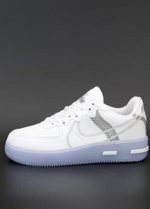 Кросівки жіночі nike air force (рефлективні)