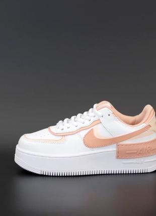 Женские кроссовки nike air force 1 shadow6 фото