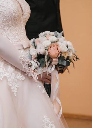Свадебное платье айвори