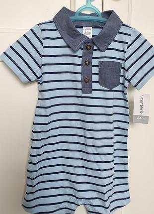 Carter's песочник ромпер пісочник ромпер человечек лето