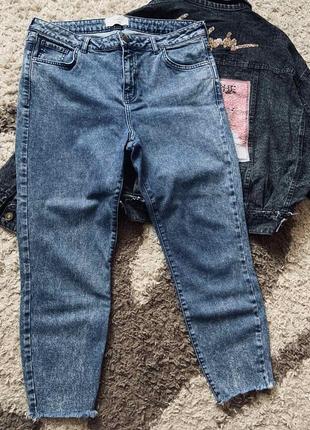 Легендарные мегабатальные джинсы скинни с бахрамой skinny plus size new look.9 фото