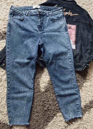 Легендарные мегабатальные джинсы скинни с бахрамой skinny plus size new look.10 фото