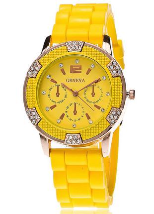 Годинник geneva michael kors crystal жовті