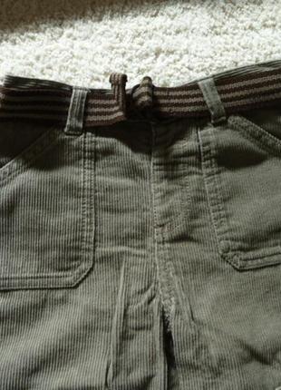 Вельветовые брюки, штаны на 1,5-2 года matalan4 фото