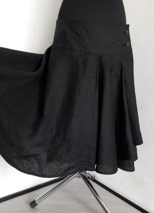 Снижка дня!эксклюзивная льняная юбка от ermanno scervino, 38