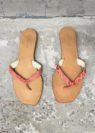 Luxury брендовые шлепки вьетнамки l.k. bennett оригинал