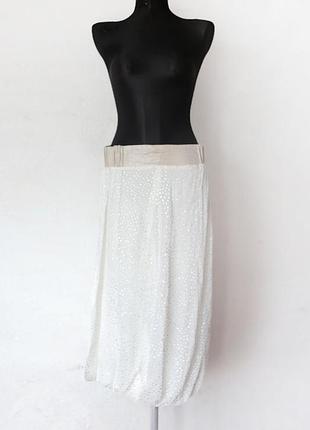 Нешнейшая шелковая юбка баллон maje оригинал 100% шелк
