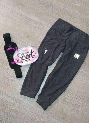 Капри для бега лосинки для спорта вело