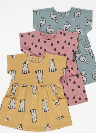 Лёгкие летние платья для малышки george