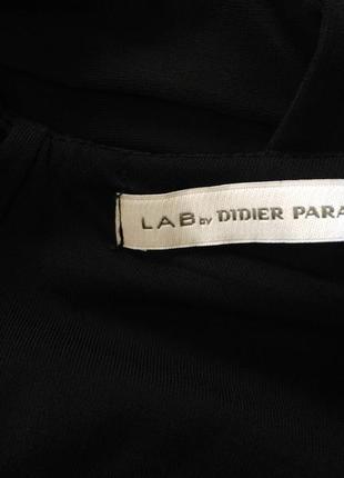 Дизайнерское шикарное чёрное платье/l/ brend didier parakian4 фото