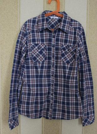 Стильна сорочка клітинка.