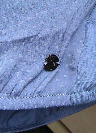 Ніжна блуза з тканої вставкою від tchibo (німеччина) розміри (44/46, 48/50 євро)9 фото