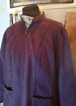 Куртка (пиджак, ветровка) под замшу бренда m&co, р. 58-602 фото