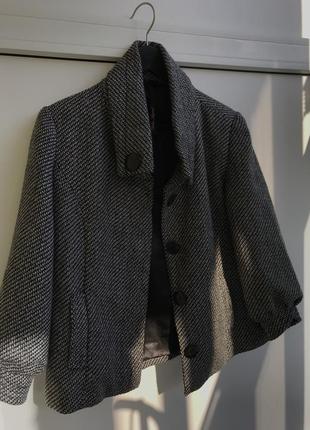 Укороченное пальто размера xs-s1 фото