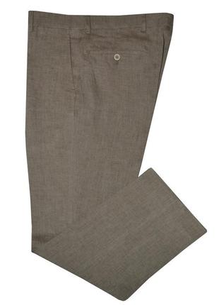 Malo cветло-серые брюки 100% лён (летние)