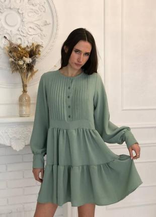 Пышное платье 👗👗👗 свободного кроя турция 🇹🇷 отличное качество