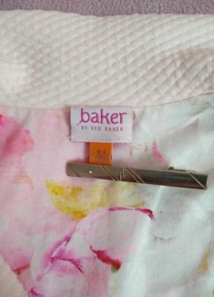 Розовое пальто с бантиками куртка для девочки как новое ted baker размер 0-3 месяца8 фото