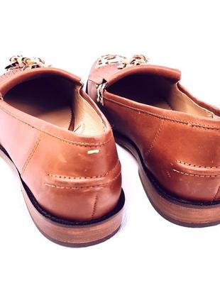 Туфлі жіночі лофери шкіряні коричневі joules locksley tan8 фото