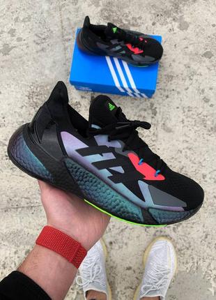 Кроссовки мужские адидас adidas x9000l4 core black grey