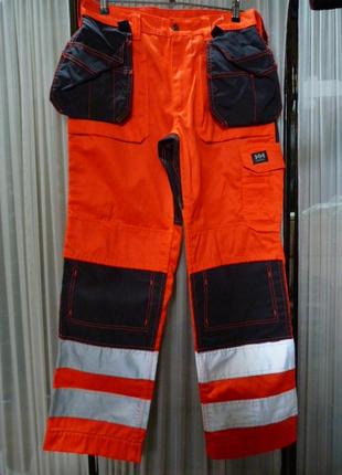 Рабочие штаны, сигналка, hellyhansen 33/32