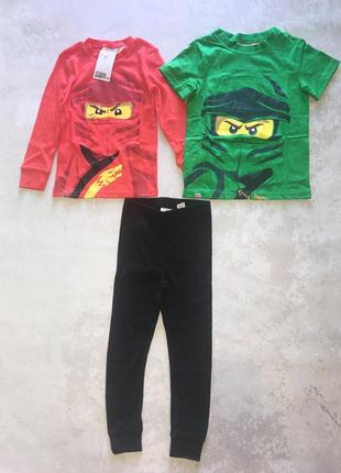 Нова піжама пижама ніндзяго ninjago лего lego нм хм hm 2 3 4 р 98 104 см3 фото