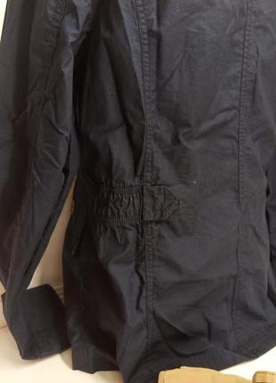 Легкий бавовняний піджак вітровка комір стійка c&a outerwear німеччина9 фото