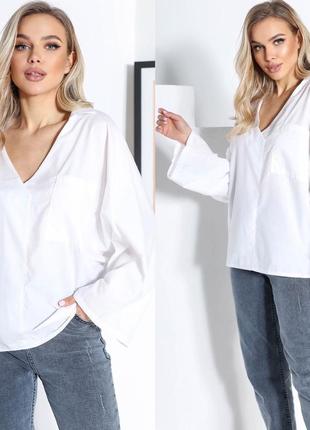 Блузка бавовна оверсайз