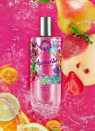 Рідкість! снятість! aquavibe love now avon туалетна вода