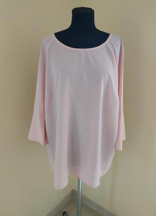 Красивая блуза/блузка damart нежно розового цвета р.50-52