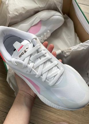 Puma rs-x plus tech кросівки пума білі модні оригінал2 фото