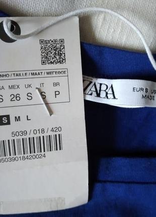 Футболка zara с принтом2 фото