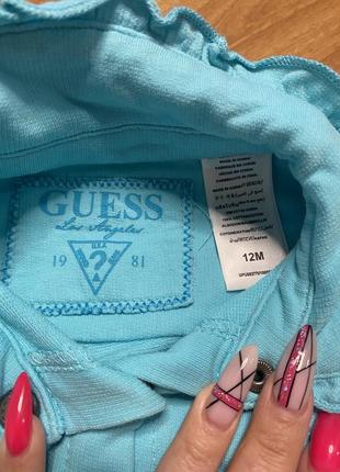 Симпатичное платье с трусиками guess на 12 мес3 фото